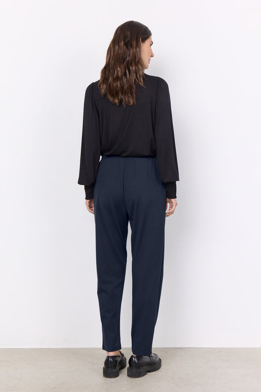 Siham Pants | Navy Pants Soya Concept