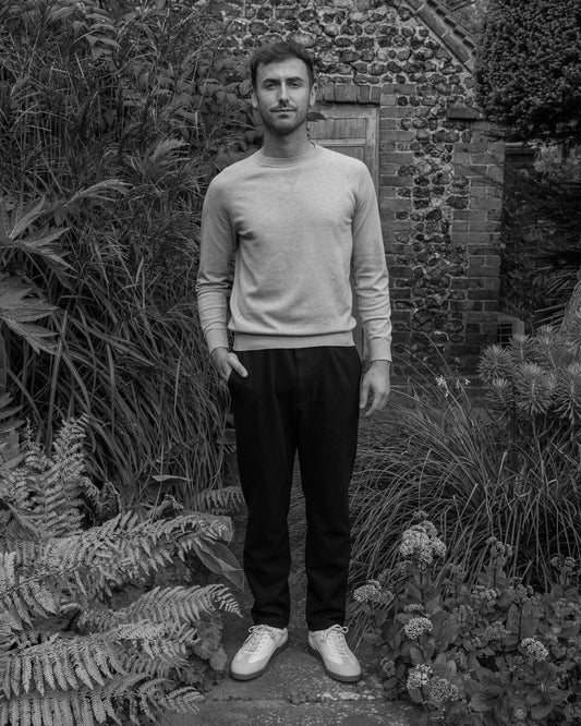 Simon Trouser | Light Tan Shirts & Tops Chalk