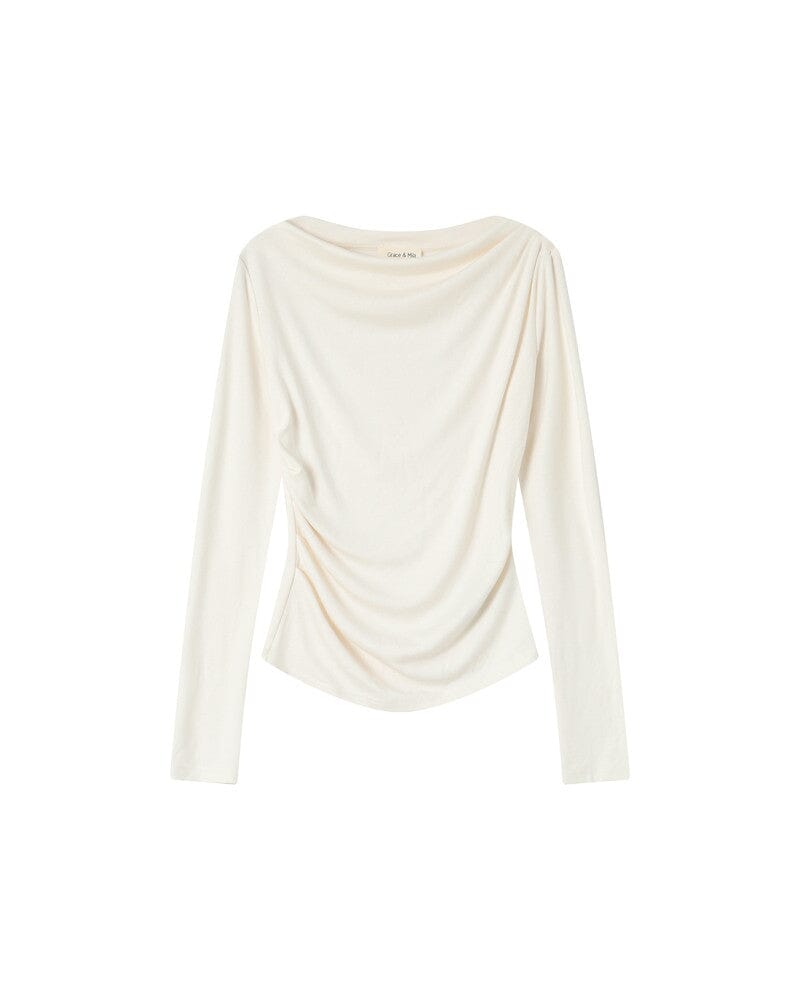 Sioux Top | Ivory Blouse Grace and Mila