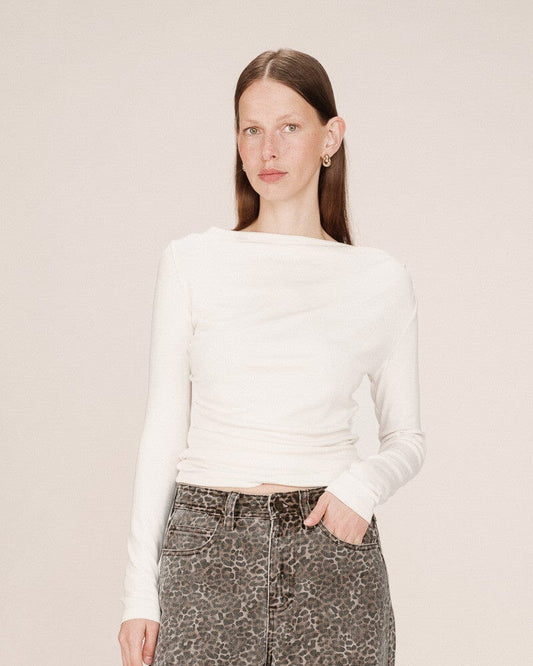 Sioux Top | Ivory Blouse Grace and Mila