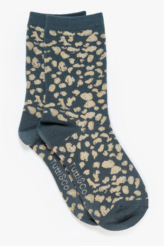 Socks | Leopard Socks Tutti & Co
