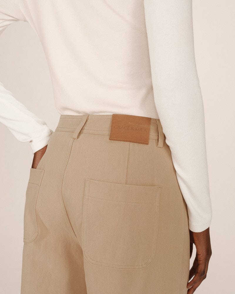 Sole Trousers | Sable Pants Grace and Mila