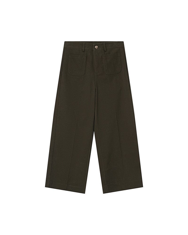 Sole Trousers | Vert Foret Pants Grace and Mila
