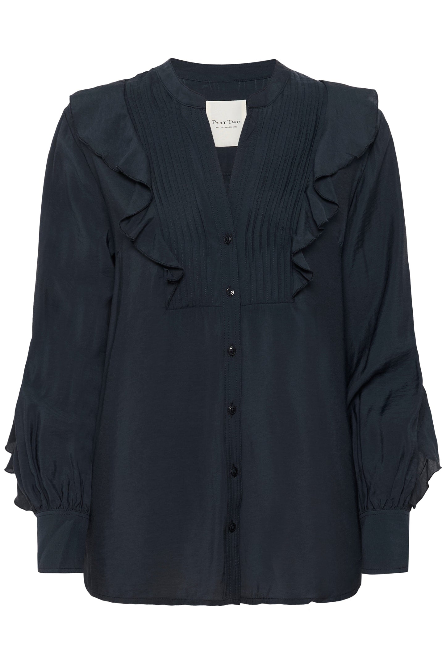 Stefani Blouse | Dark Navy Blouse Part Two