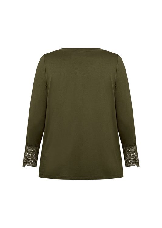 Stella Blouse | Misty Olive Blouse Wasabi Concept