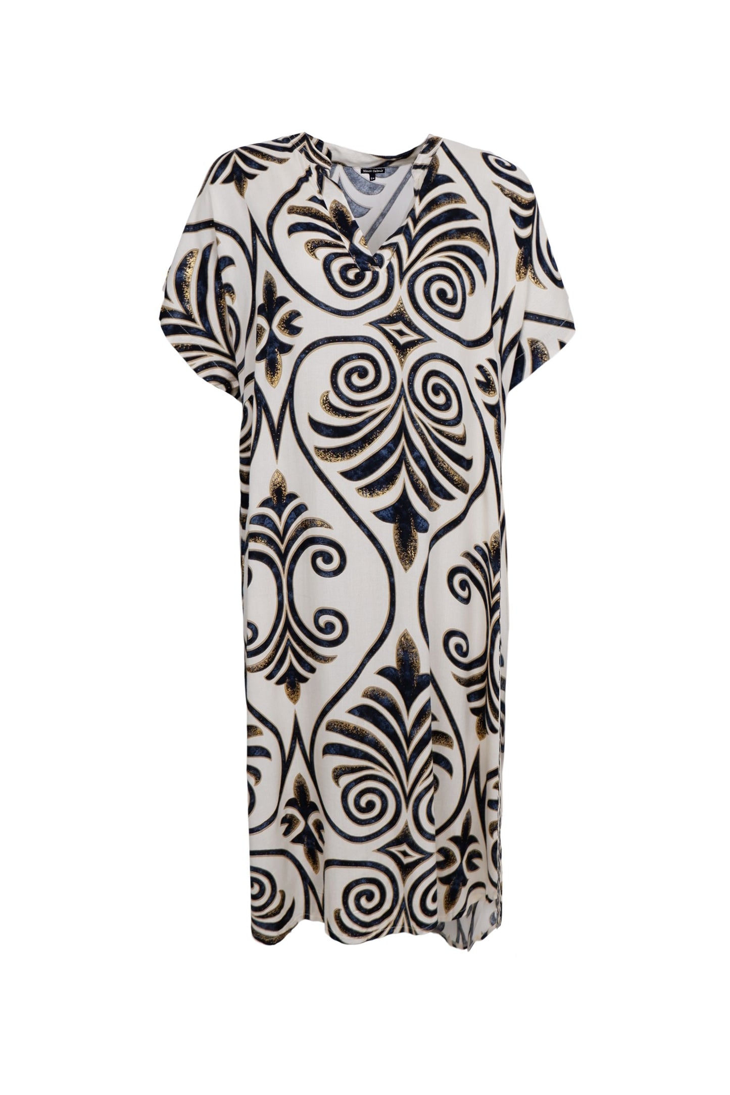 Stella Dress | Malaka White Dresses Black Colour