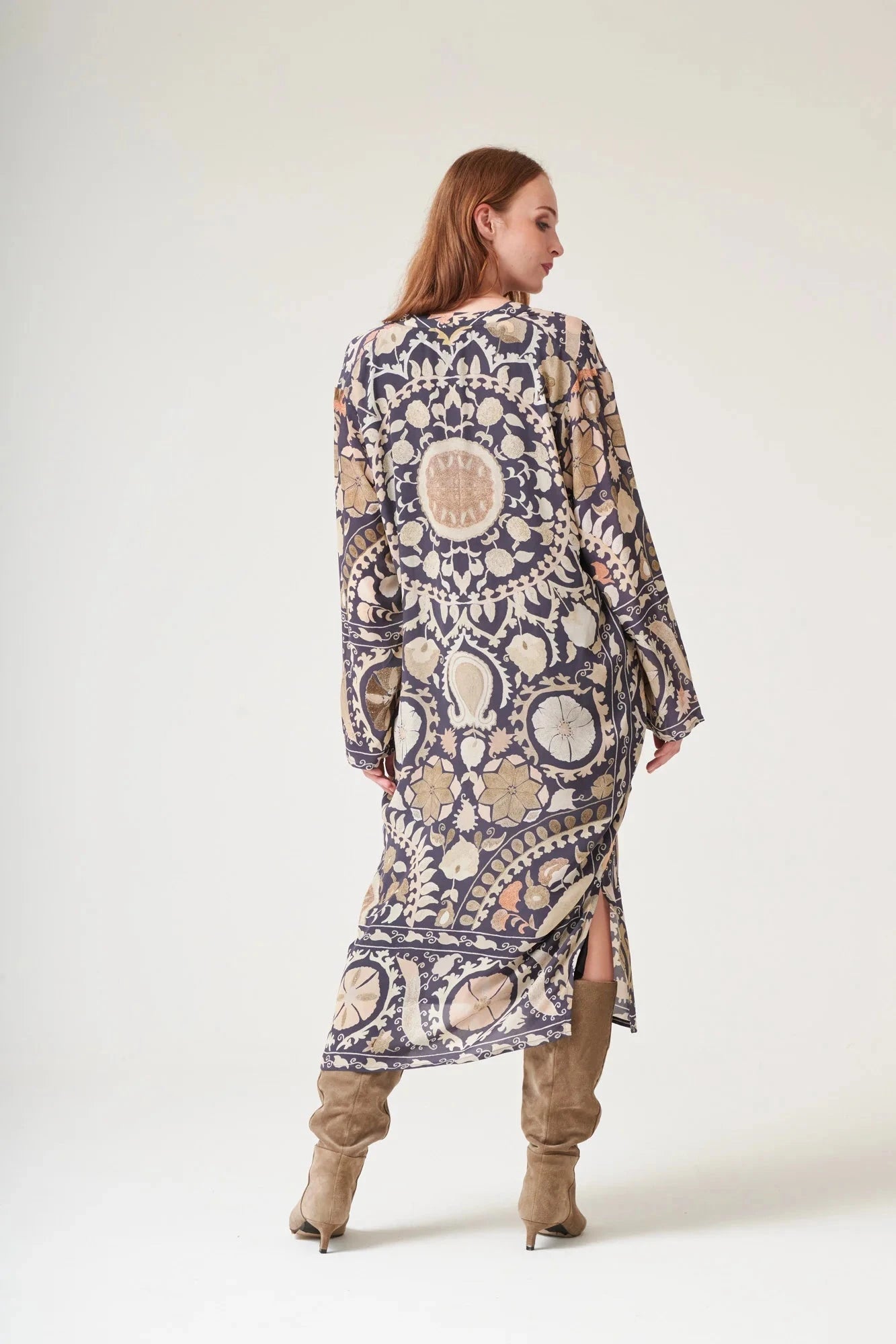 Susani Midi Dress | Charcoal Dress One Hundred Stars