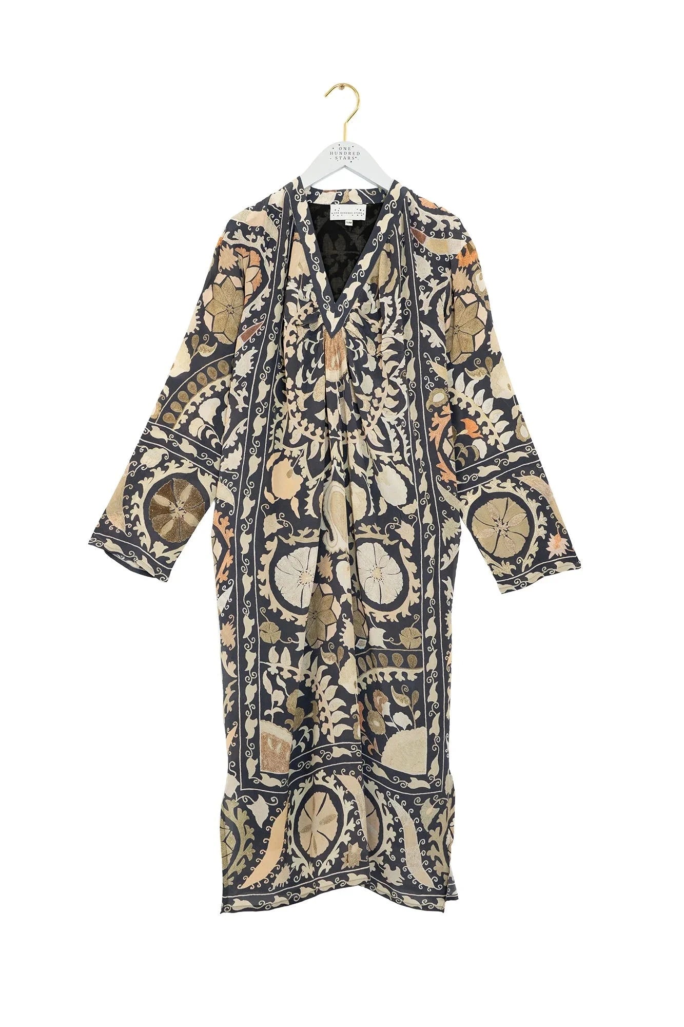 Susani Midi Dress | Charcoal Dress One Hundred Stars