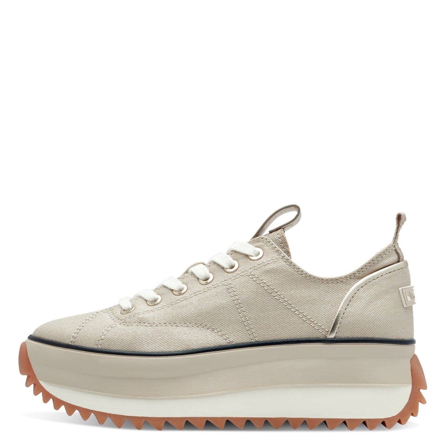 Tamaris | Trainer | Light Gold Trainers Tamaris