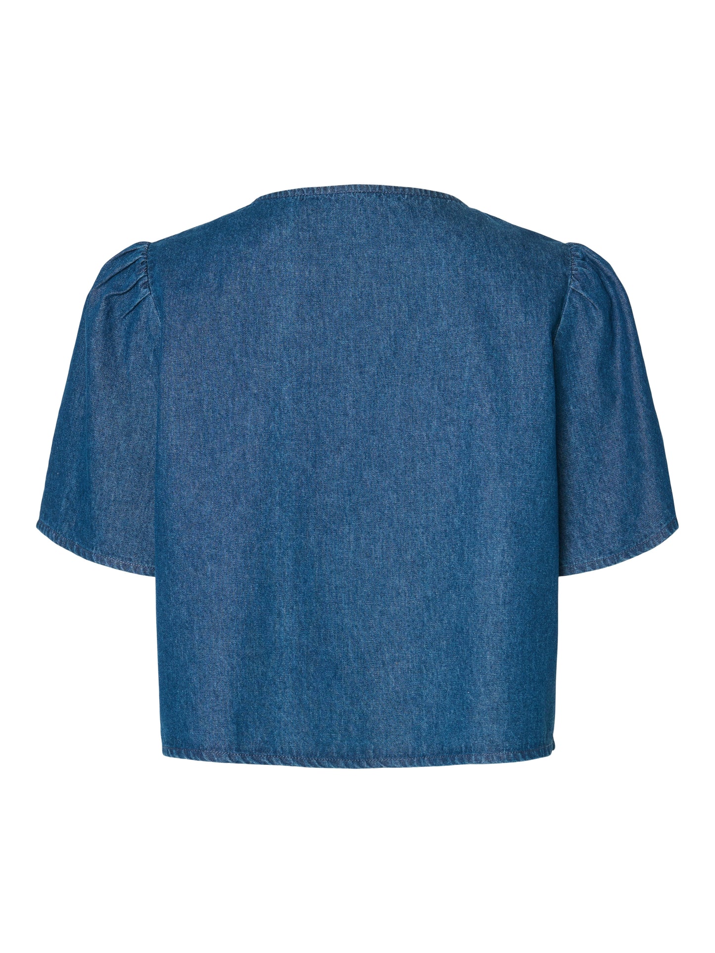 Tenim Tie Top | Medium Blue Shirts & Tops Pieces