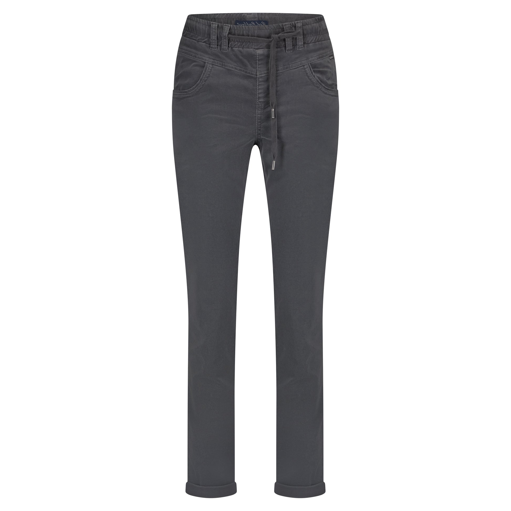 Tessy Velvet Jogger | Lava Pants Red Button