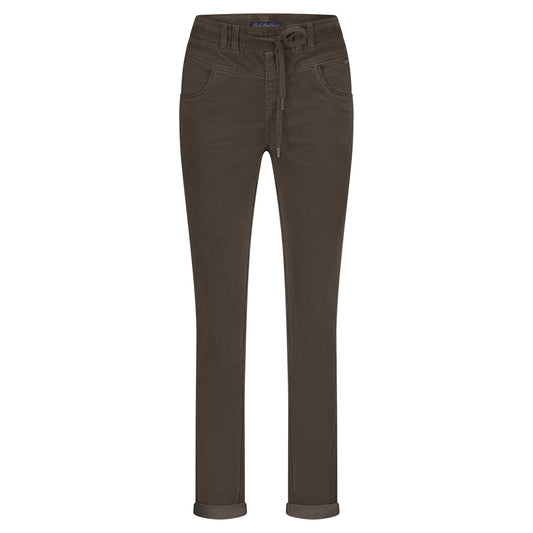 Tessy Velvet Jogger | Mud Pants Red Button