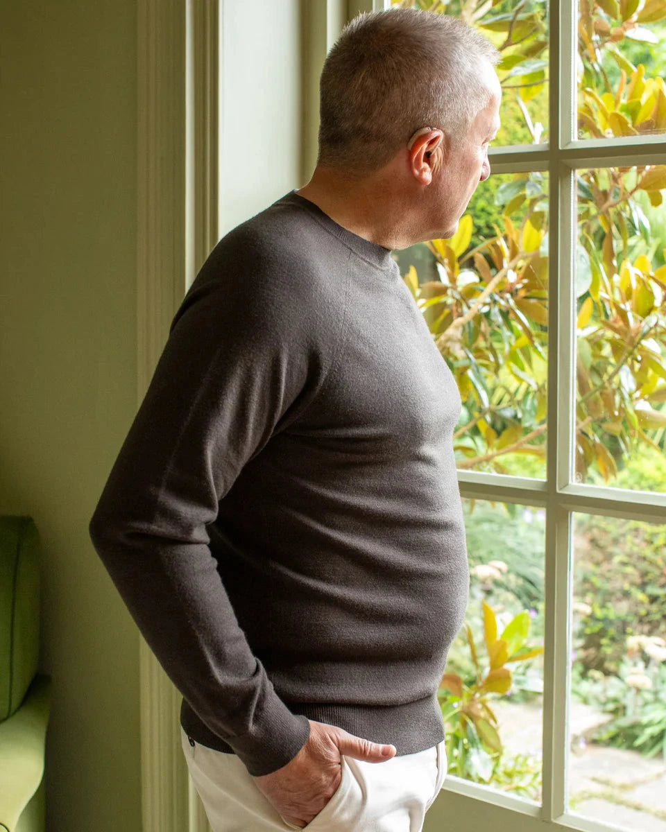 Theo Jumper | Bark Shirts & Tops Chalk