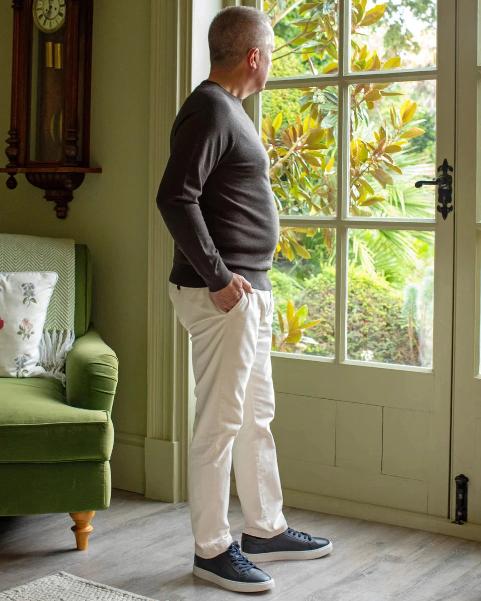 Theo Jumper | Bark Shirts & Tops Chalk