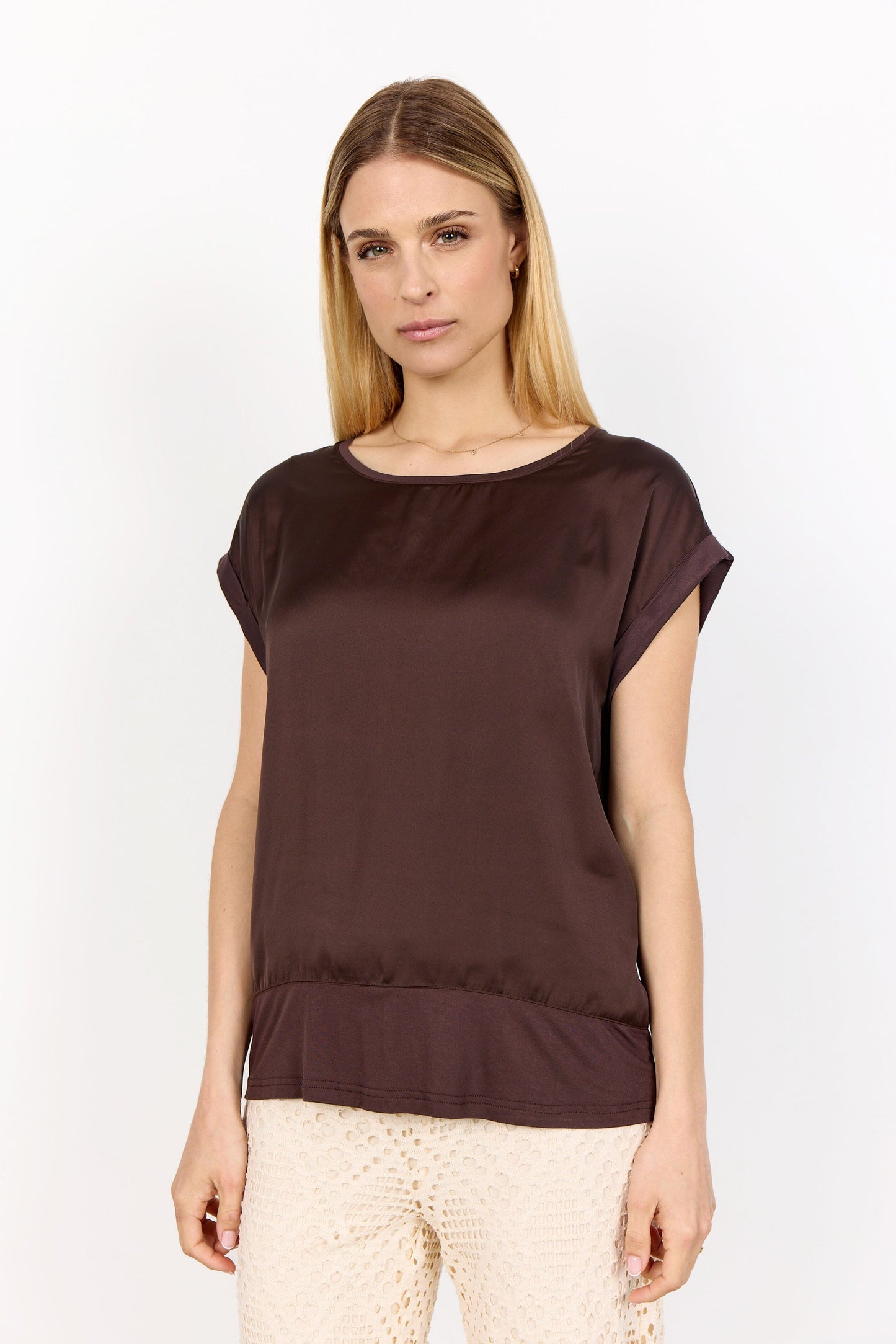 Thilde Top | Hot Fudge Blouse Soya Concept