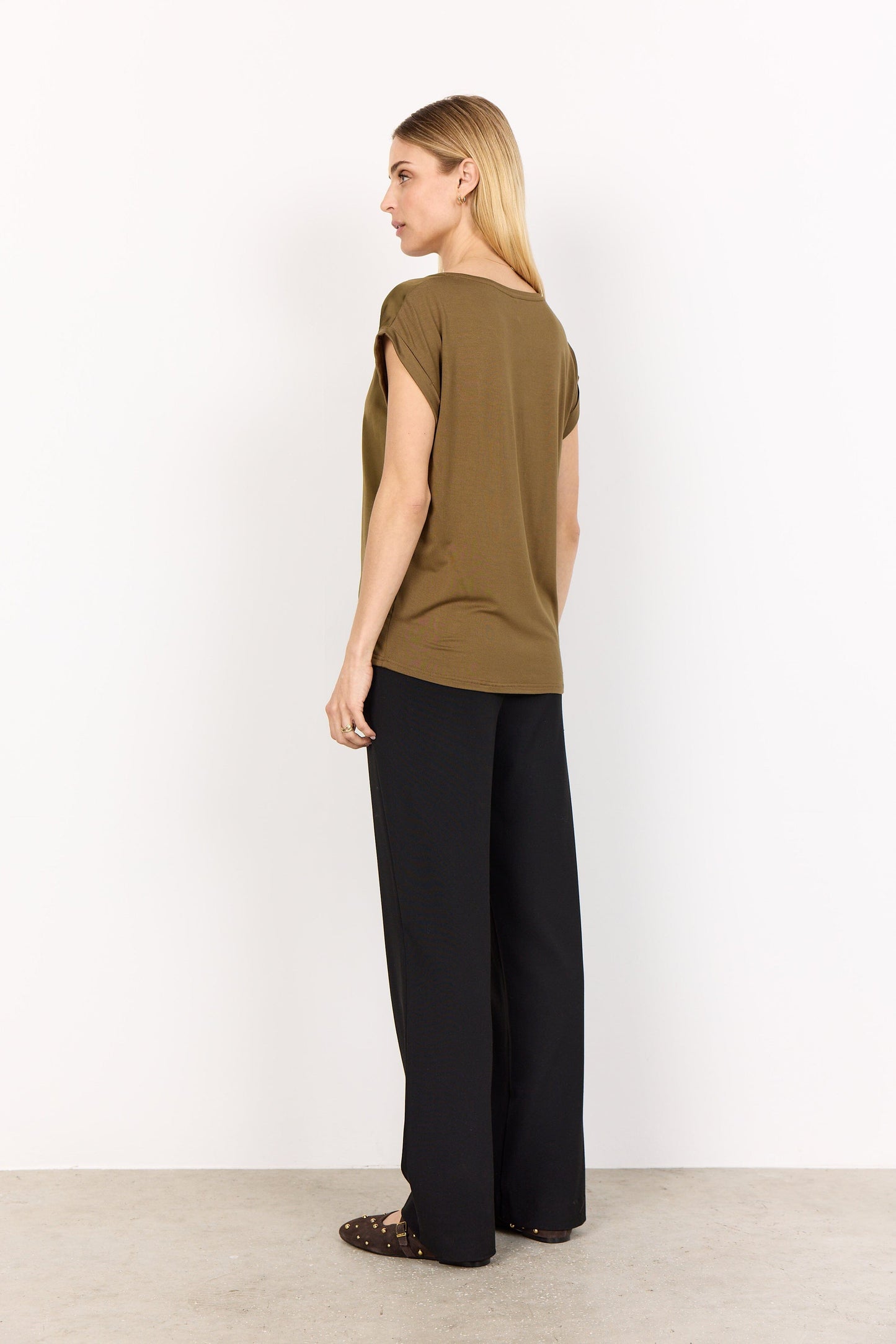 Thilde Top | Misty Olive Blouse Soya Concept