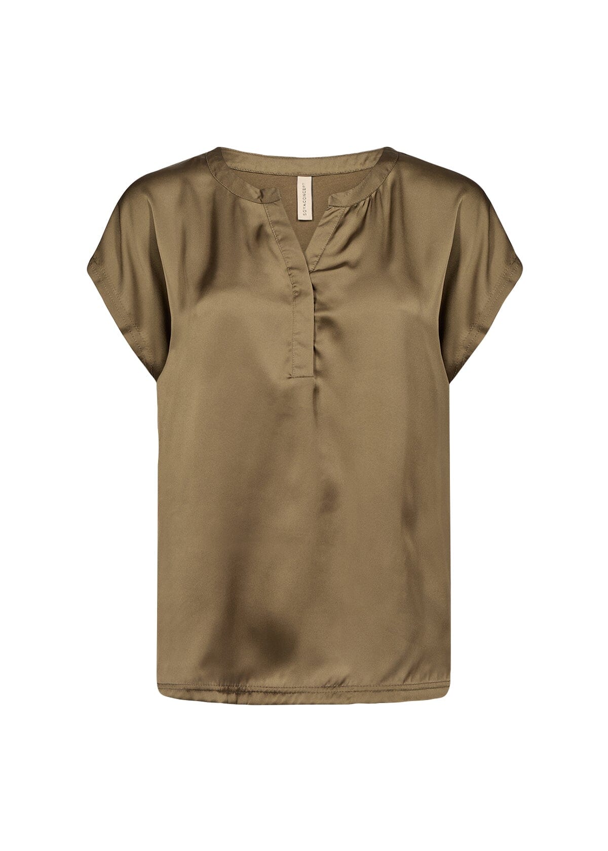 Thilde V Top | Misty Olive Blouse Soya Concept
