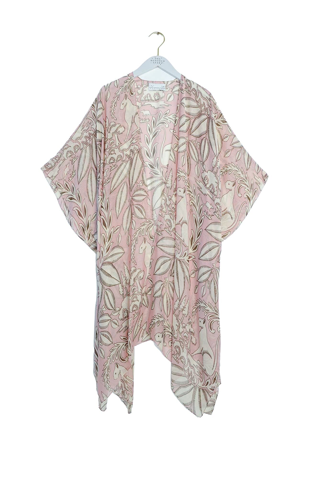 Throwover | Sphinx | Plaster Pink Casual Kimonos One Hundred Stars