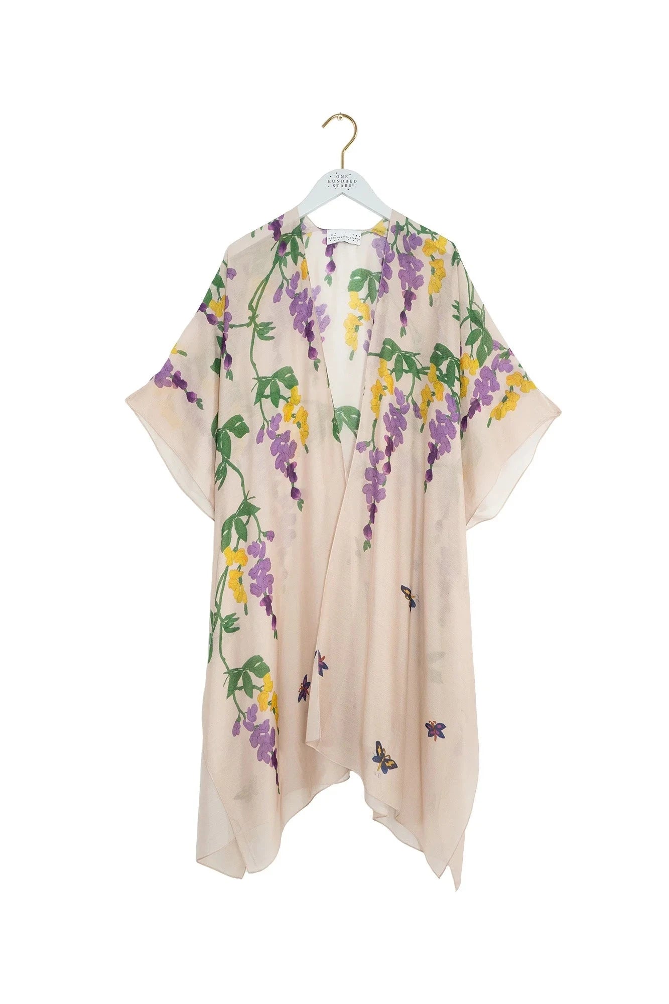 Throwover | Wisteria | Lilac Casual Kimonos One Hundred Stars