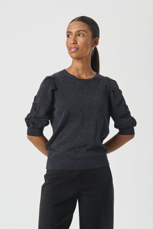 Varaia Pullover | Dark Navy Knitwear Part Two