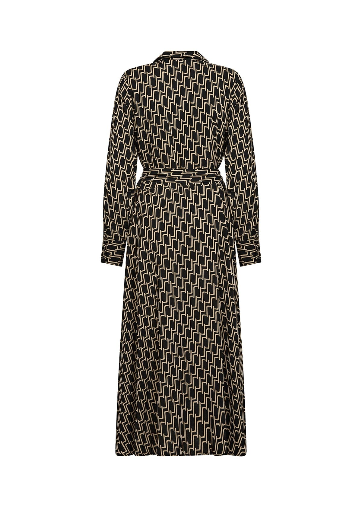 Varla Dress | Black Combi Dress Soya Concept