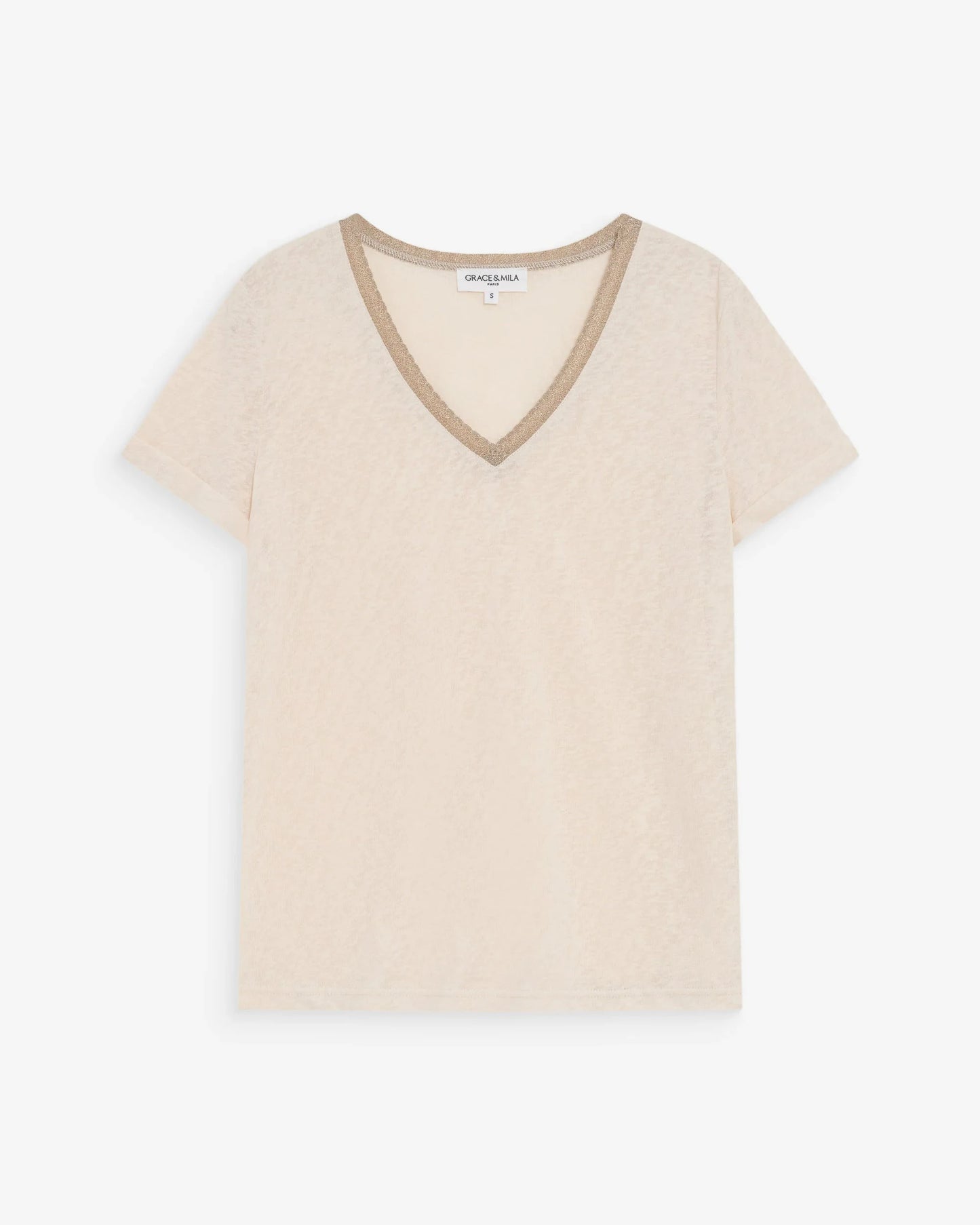 Vasco T Shirt | Almond Top Grace and Mila