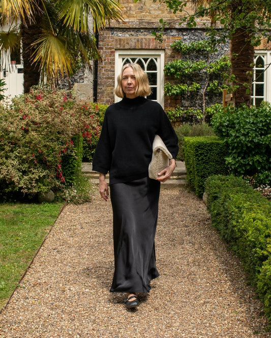 Vicki Jumper | Black Shirts & Tops Chalk