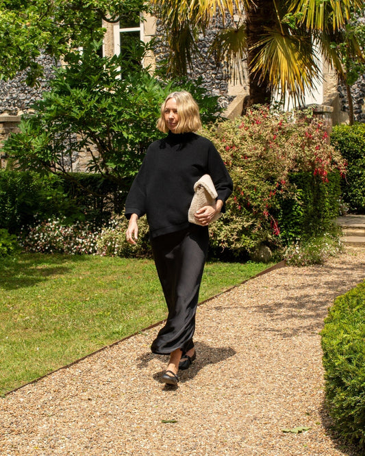 Vicki Jumper | Black Shirts & Tops Chalk