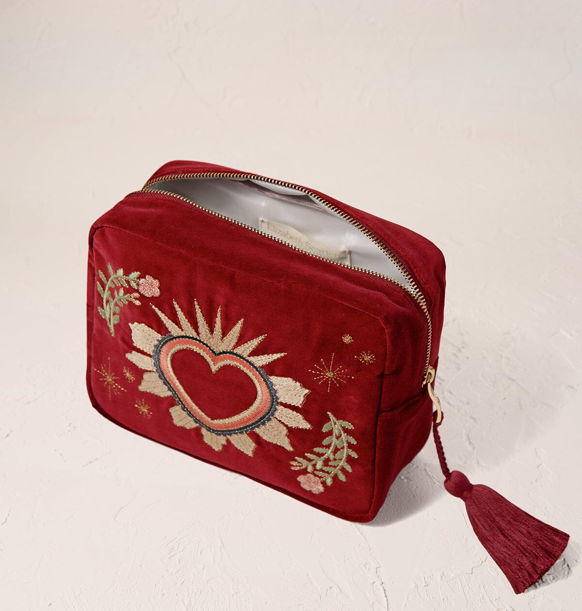 Wash Bag | Sacred Heart | Rouge Purse Elizabeth Scarlett