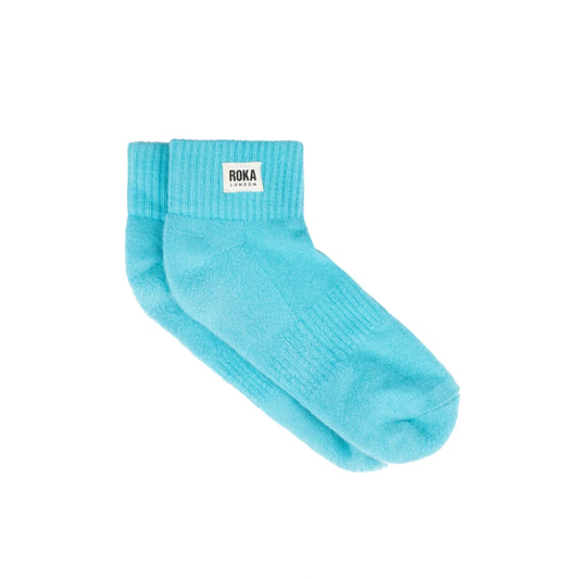 Wembley Cotton Socks | Aquatic Awe Socks Roka