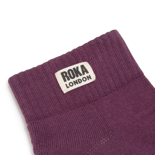 Wembley Cotton Socks | Berry Socks Roka