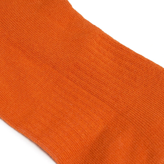 Wembley Cotton Socks | Burnt Orange Socks Roka