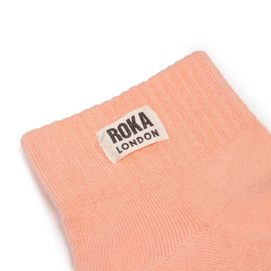 Wembley Cotton Socks | Nougat Socks Roka