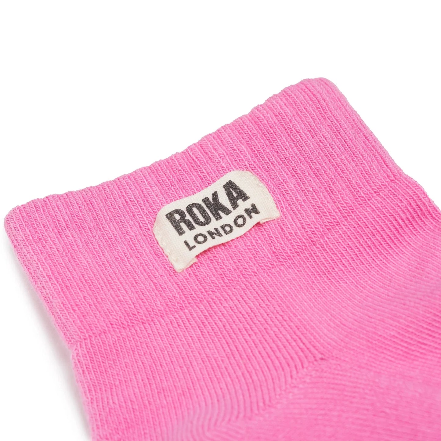 Wembley Cotton Socks | Pink Carnation Socks Roka