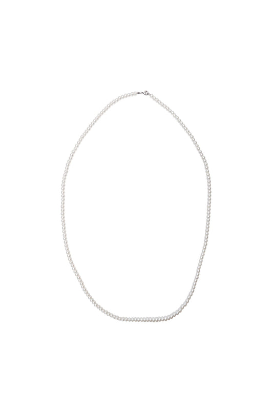 Winsley Long Necklace | Mother of Pearl Necklace Black Colour 