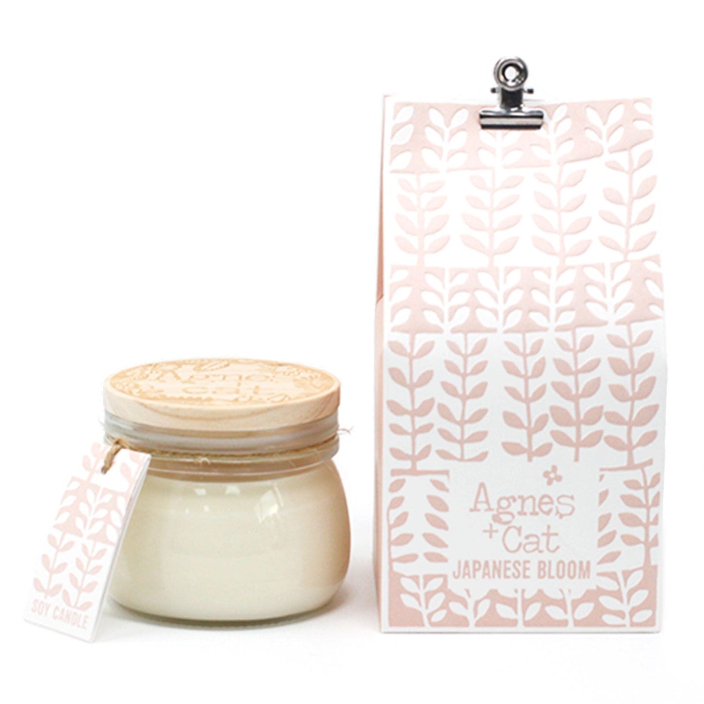 Agnes & Cat | Small Kilner Jar Candle | Japanese Bloom Candle Agnes & Cat