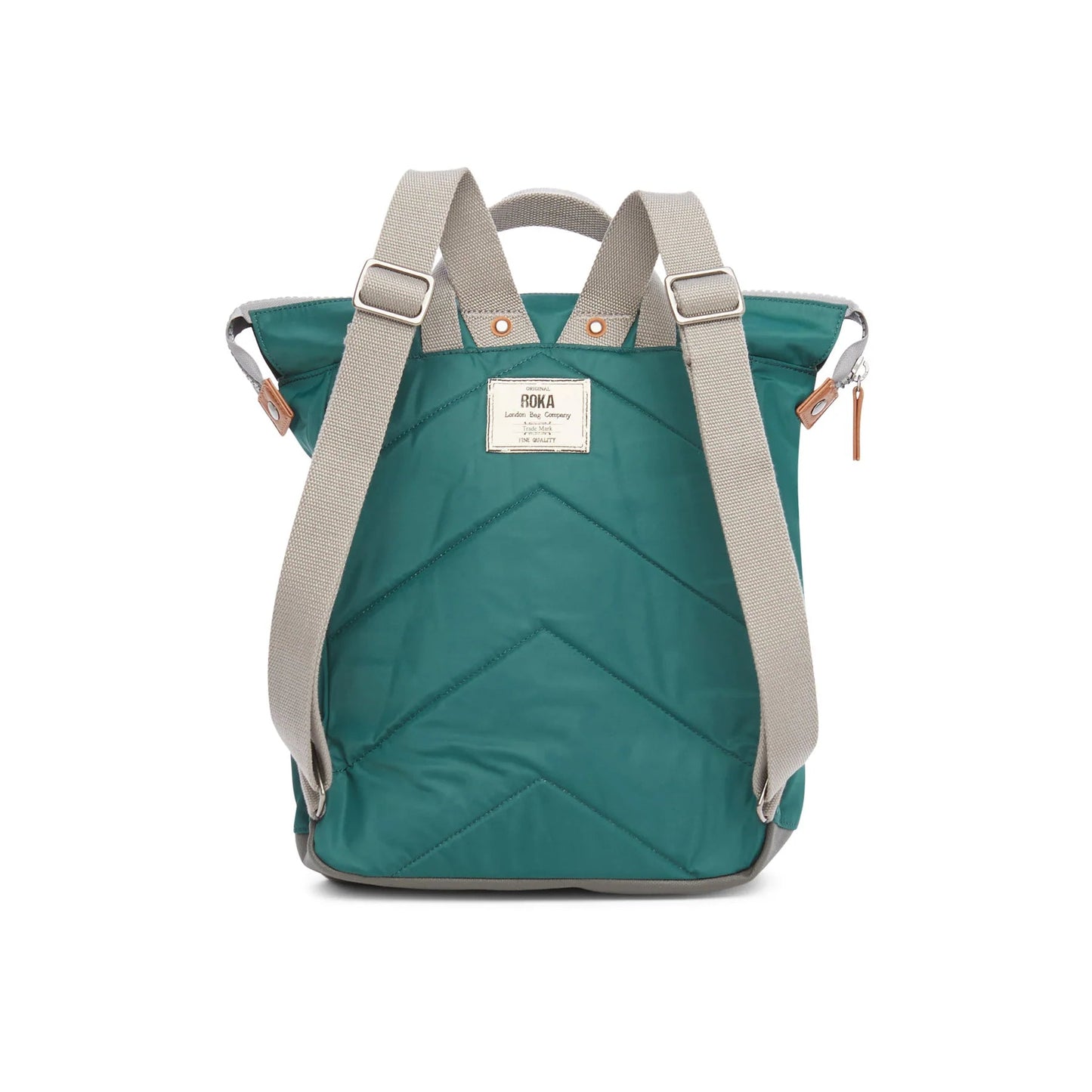 Bantry B Recycled Nylon Medium | Teal Backpacks Roka