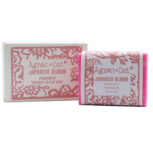 Coconut Butter Soap | Japanese Bloom Soap Agnes & Cat 
