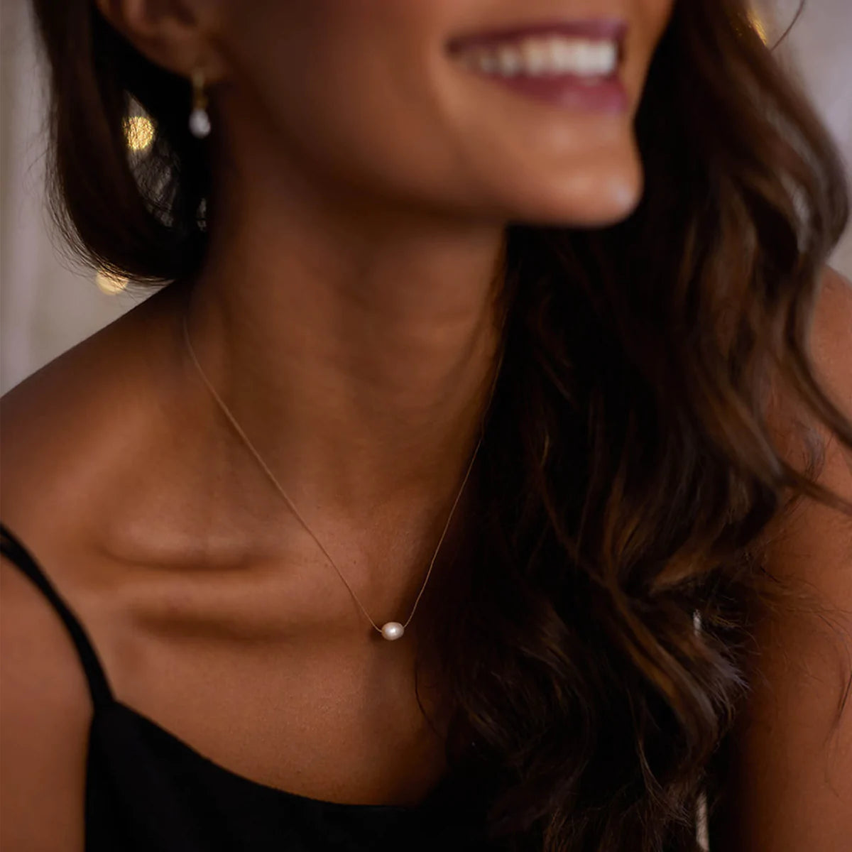 Fine Cord Necklace | Pearl Necklaces Wanderlust Life