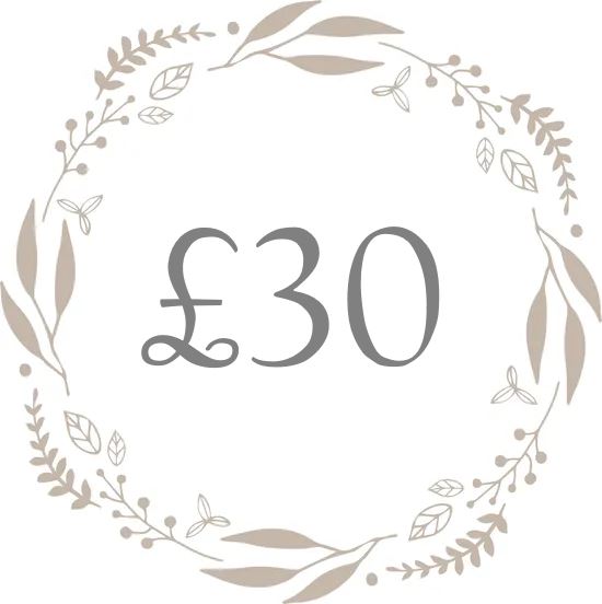 Gift Voucher - £30 Gift Voucher The White Room
