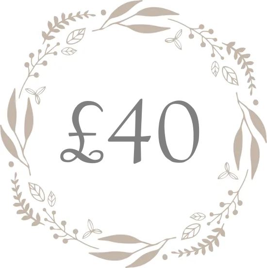 Gift Voucher - £40 Gift Voucher The White Room