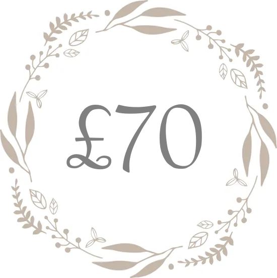 Gift Voucher - £70 Gift Voucher The White Room