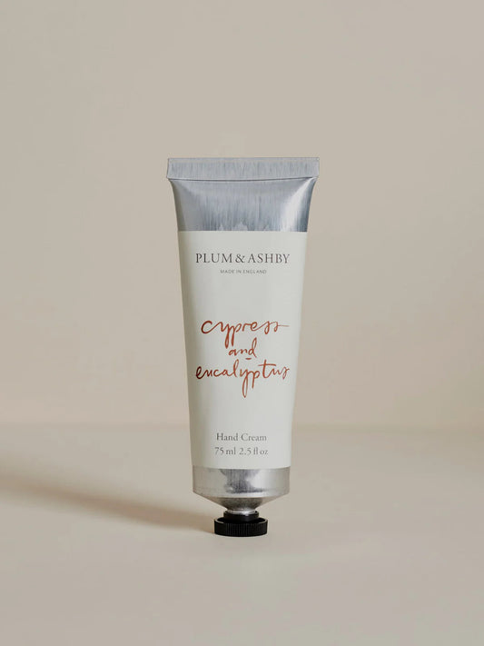 Plum & Ashby Hand Cream | Cypress & Eucalyptus Hand Lotion Plum & Ashby