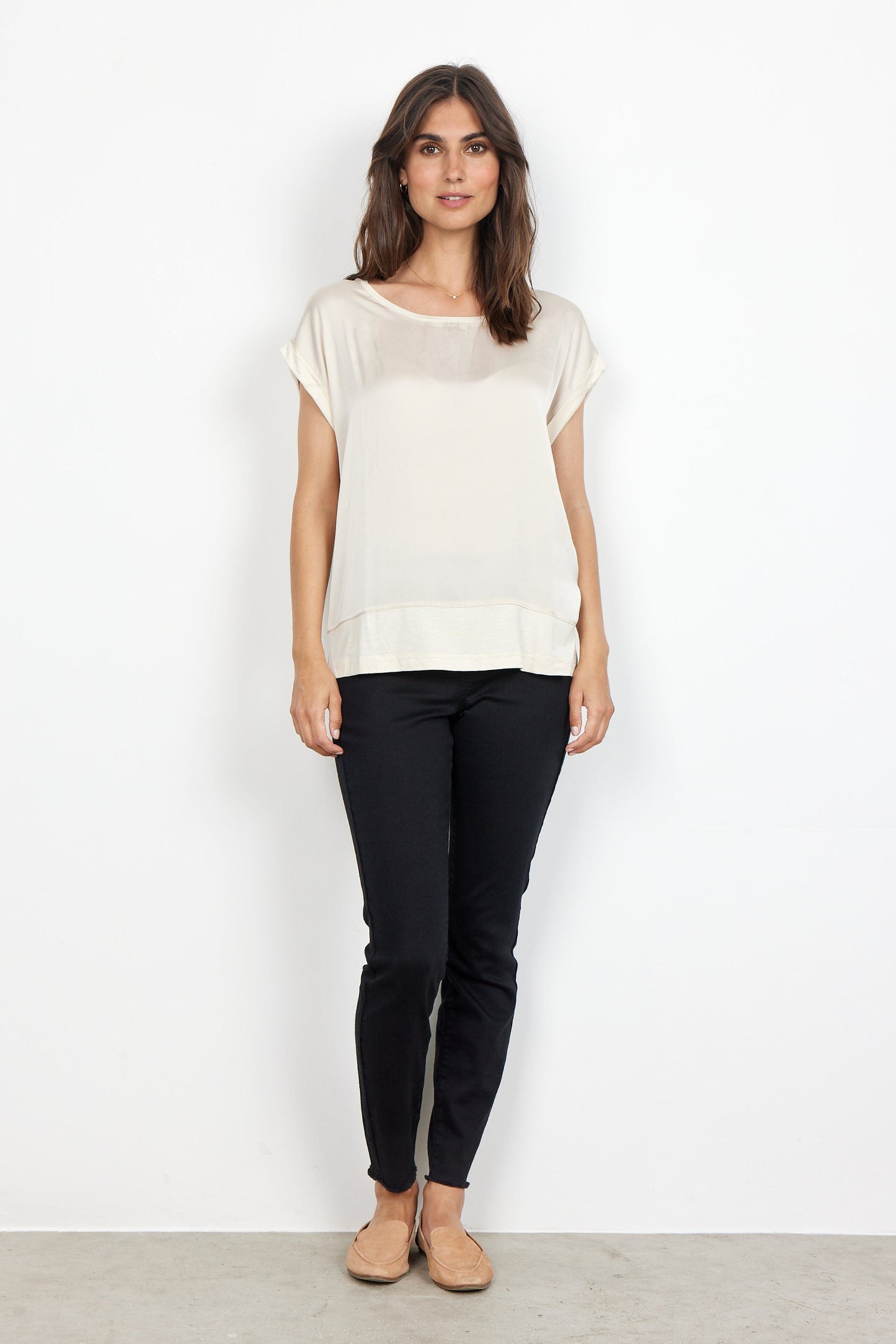 Thilde Top | Cream Blouse Soya Concept 