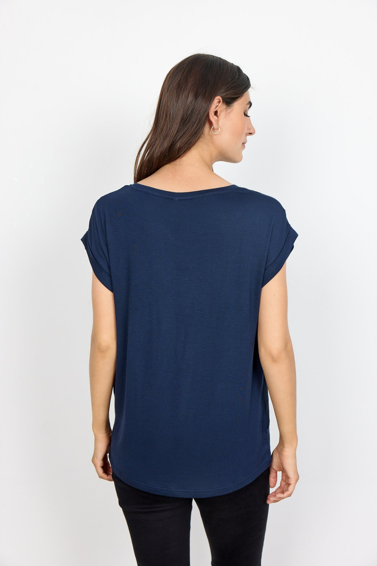 Thilde Top | Navy Blouse Soya Concept
