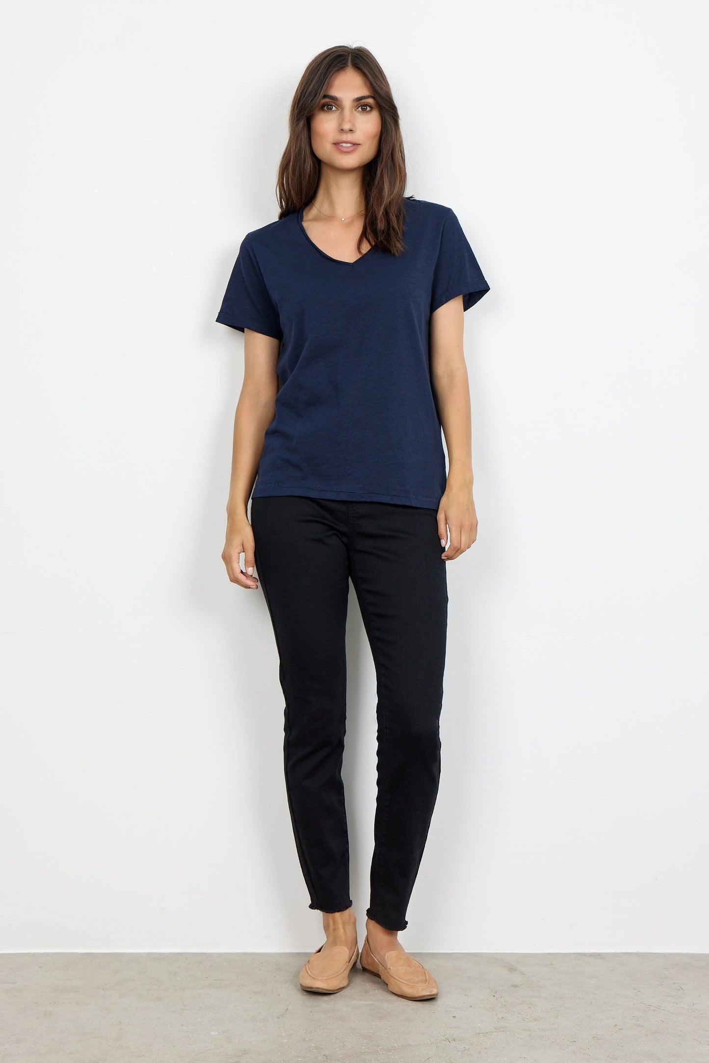 Thilde Top | Navy Blouse Soya Concept