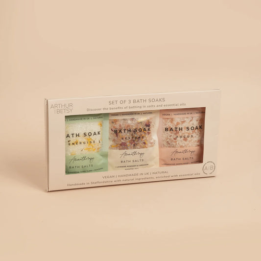 Aromatherapy Bath Salts | Gift Set