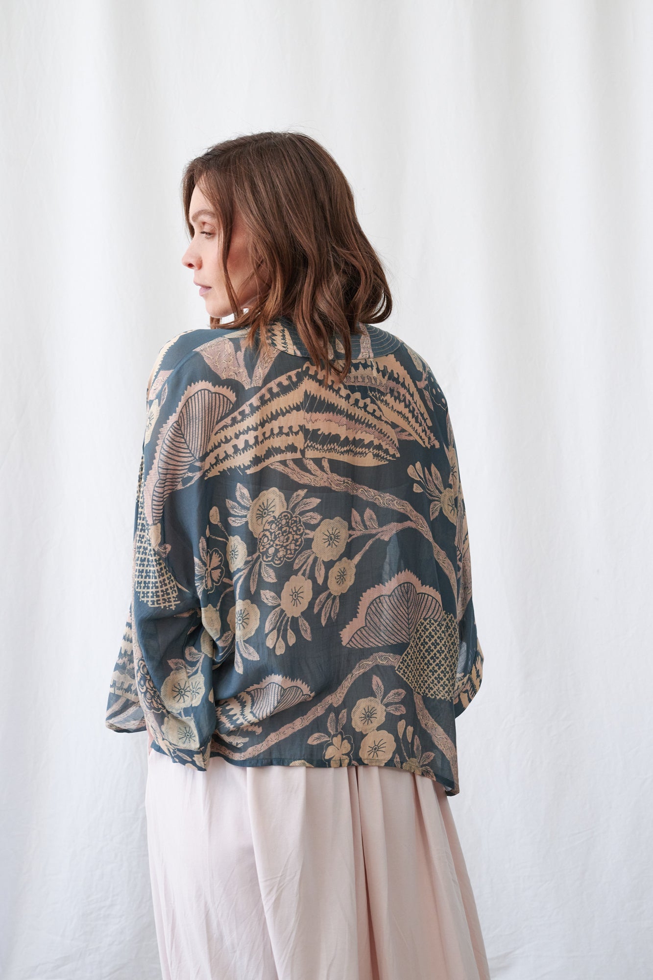 Kimono | Rosa | Blue