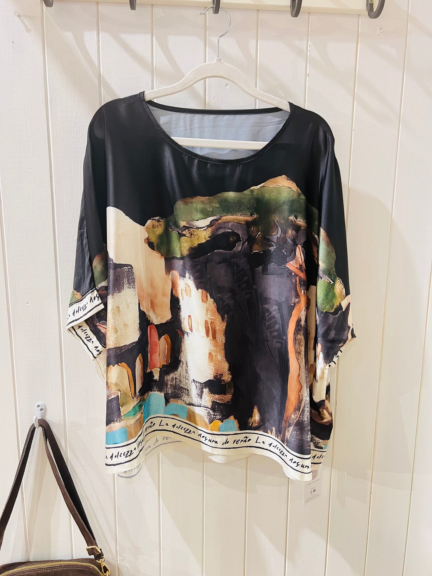 Adara Top | Multiple Colours Shirt Parisienne Collection Black 