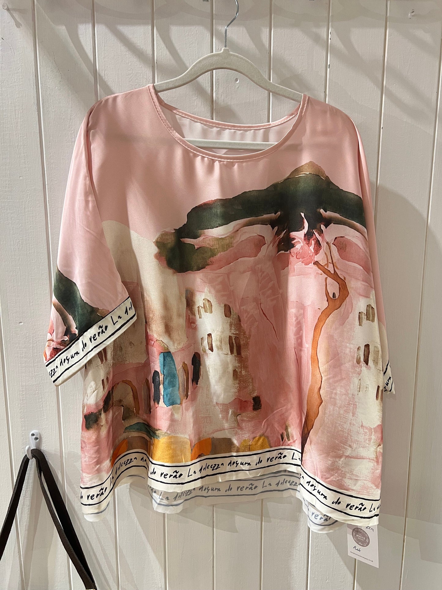 Adara Top | Multiple Colours Shirt Parisienne Collection Pink 